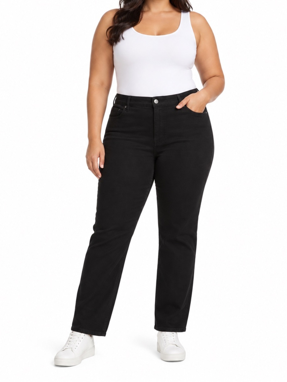 NWT- Gloria Vanderbilt Sculpt Stretch Classic Rise Tapered Jeans Size 18